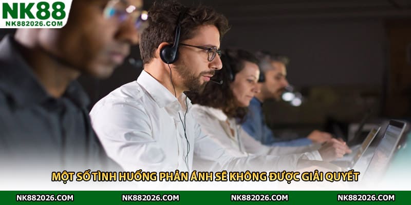 Một số tình huống phản ánh sẽ không được giải quyết
